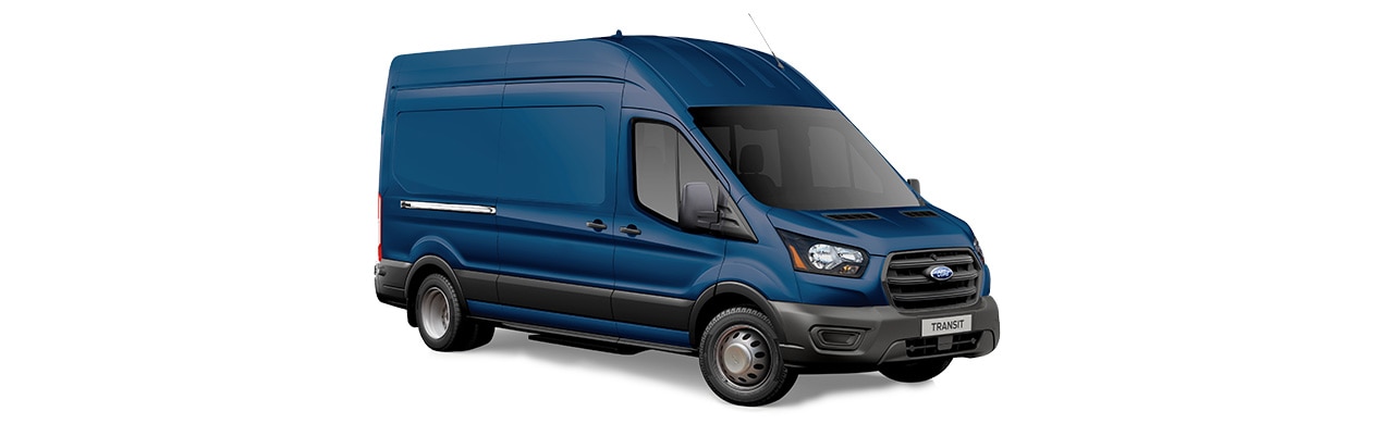 Ford Transit Van 2027, Vehículo Comercial de Trabajo en color Azul Marino Brillante