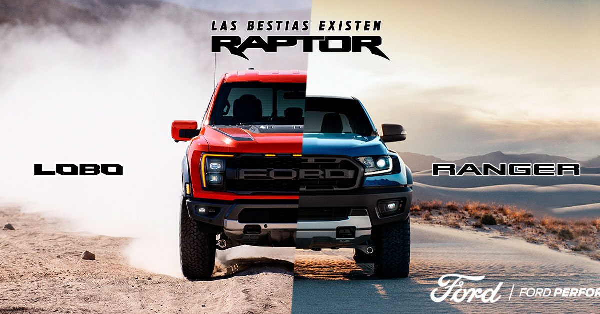 Familia Raptor® 2025 Pickups Todoterreno Ford México