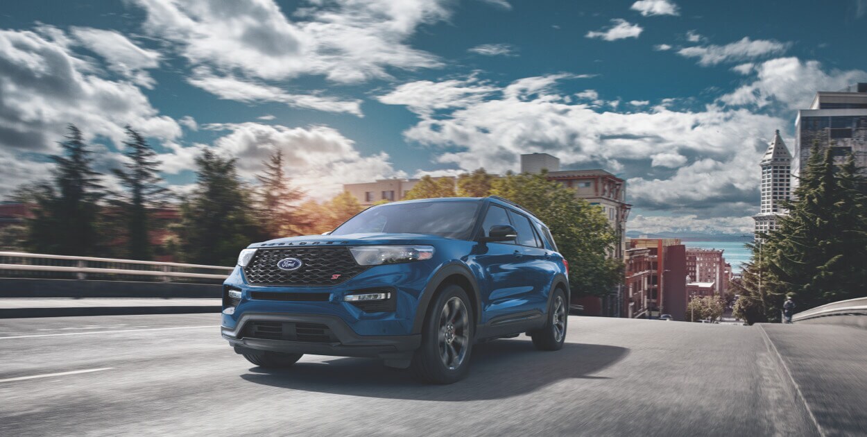 Enamórate del Diseño Exterior de la Camioneta Deportiva SUV Ford Explorer ST 2022