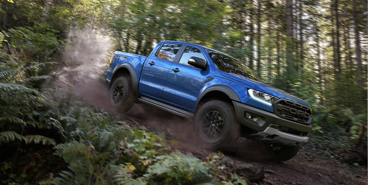 Tecnología de Manejo en Descenso por Pendientes con la Pickup Ford Ranger Raptor 2022
