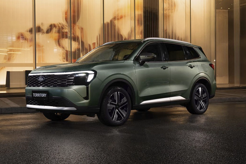 Potencia, comodidad y rendimiento excepcional, con la SUV familiar Ford Territory Híbrida 2027 