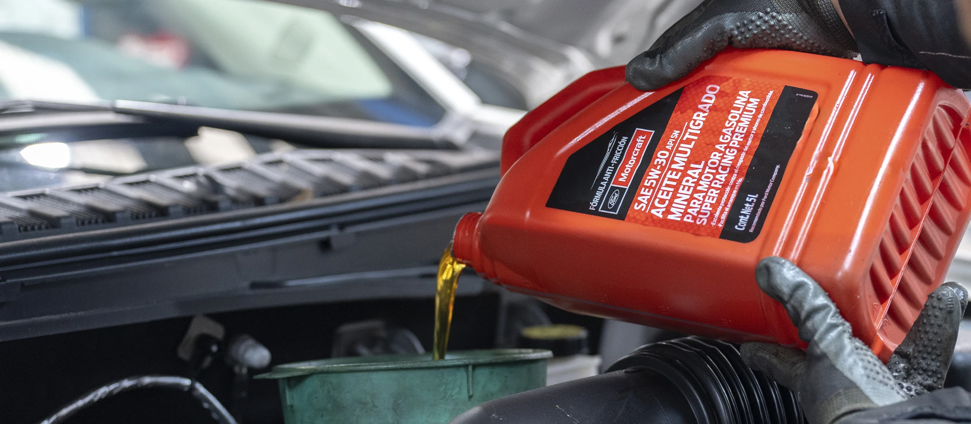Elige la viscosidad de aceite adecuada y mantén el motor de tu Ford funcionando al máximo