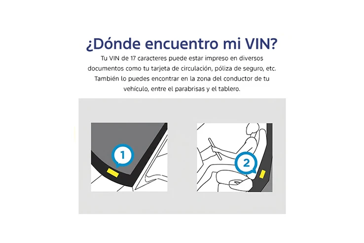 Pasos sencillos para encontrar el número VIN en el chasis o parabrisas de tu automóvil Ford