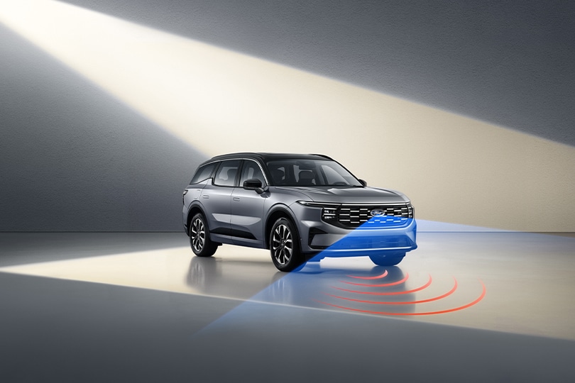 Asistentes de Seguridad (ADAS) equipados en Ford Edge Híbrida 2027