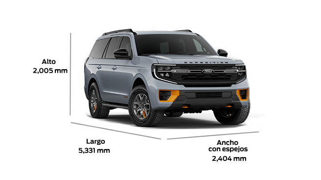 Dimensiones de Ford Expedition 2027, Camioneta SUV Versión Tremor