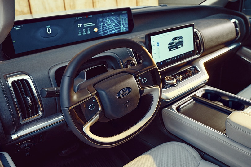Panel de Instrumentos Digital de 24 pulgadas equipado en Ford Expedition 2027
