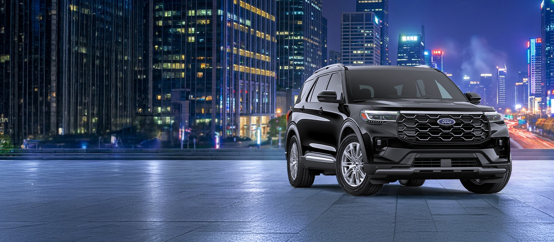 Consulta la ficha técnica de Ford Explorer 2027 SUV versión Platinum