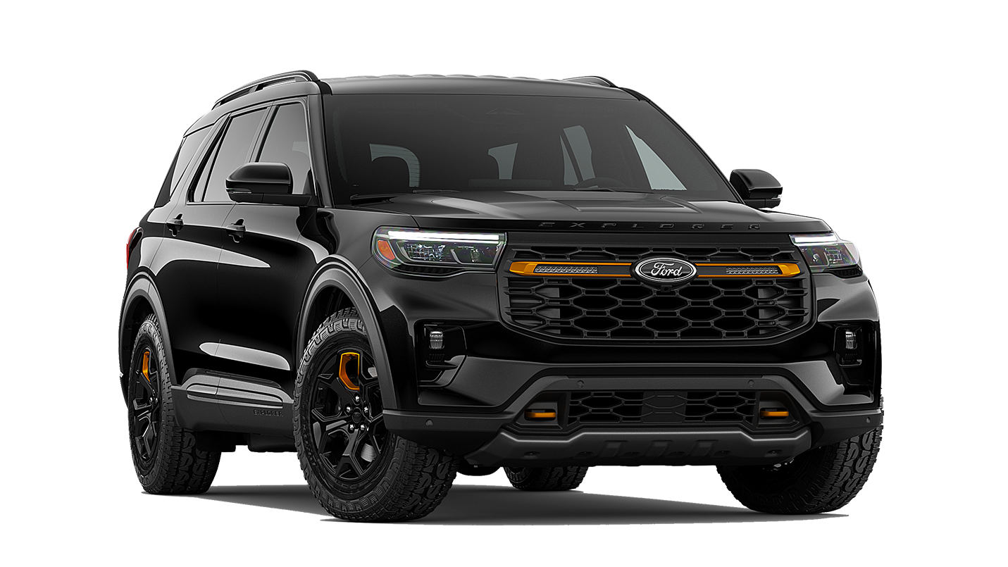 Explora el desempeño todoterreno de Ford Explorer® 2027 SUV versión Tremor en cualquier camino