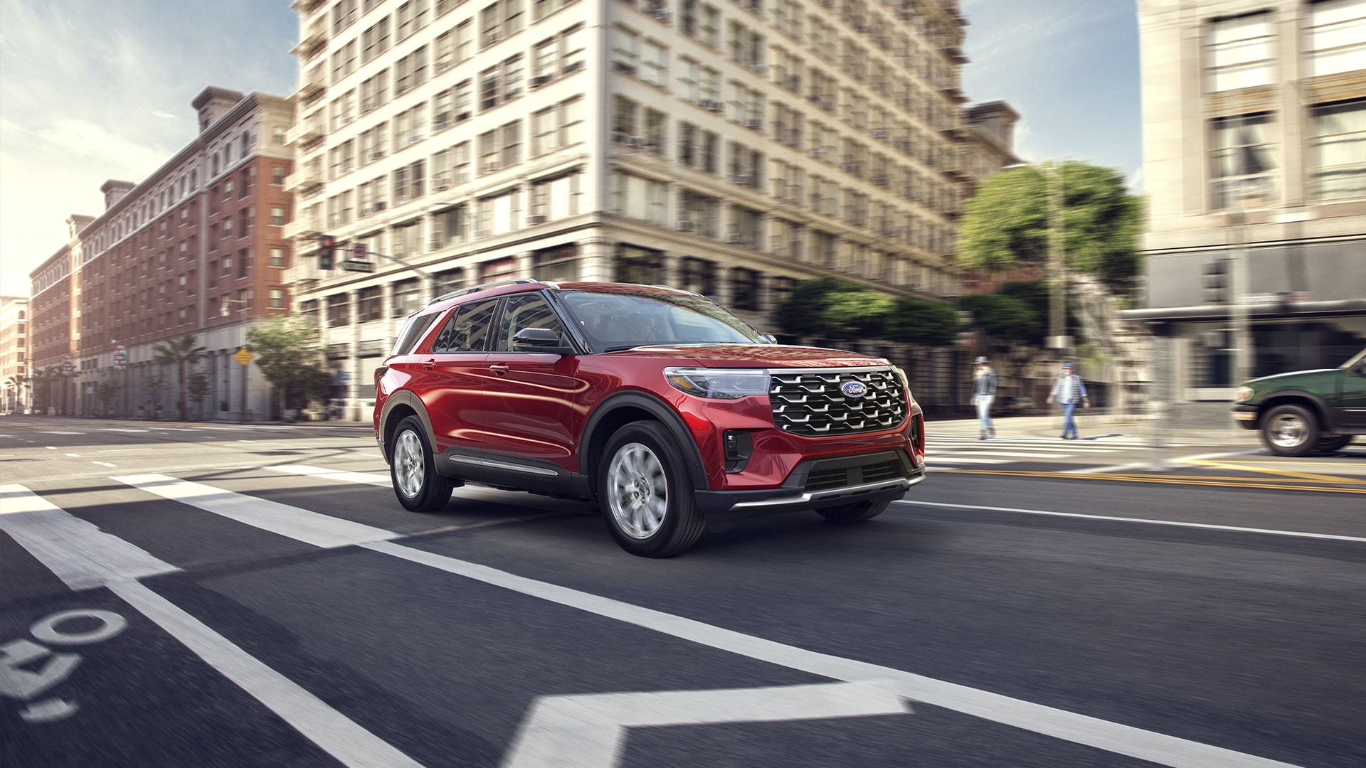 Disfruta una conducción suave y estable con Ford Explorer 2027 SUV en todo momento