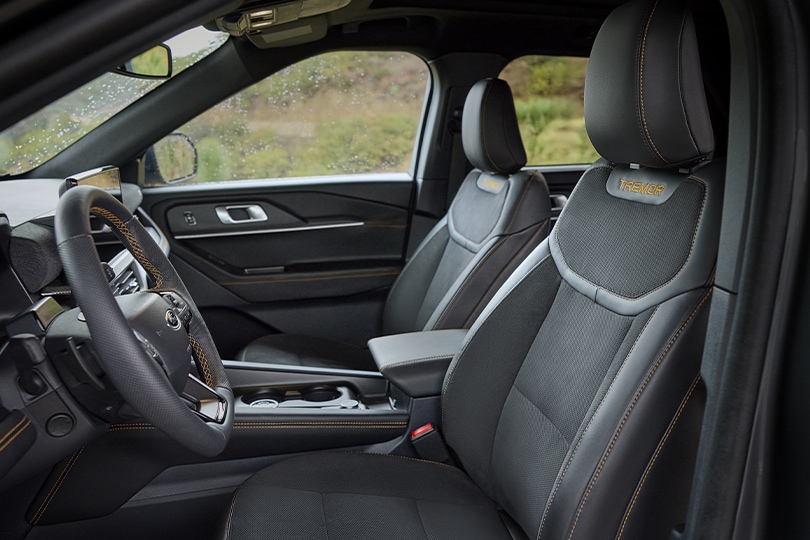 Descubre los asientos de confort premium de Ford Explorer 2027 SUV para viajar mejor