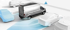 Ford E-Transit 2027 equipa asistencias que ayudan a mejorar la seguridad al conducir