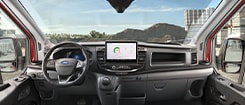 Ford E-Transit 2027 ofrece comodidad para enfrentar jornadas laborales largas y exigentes