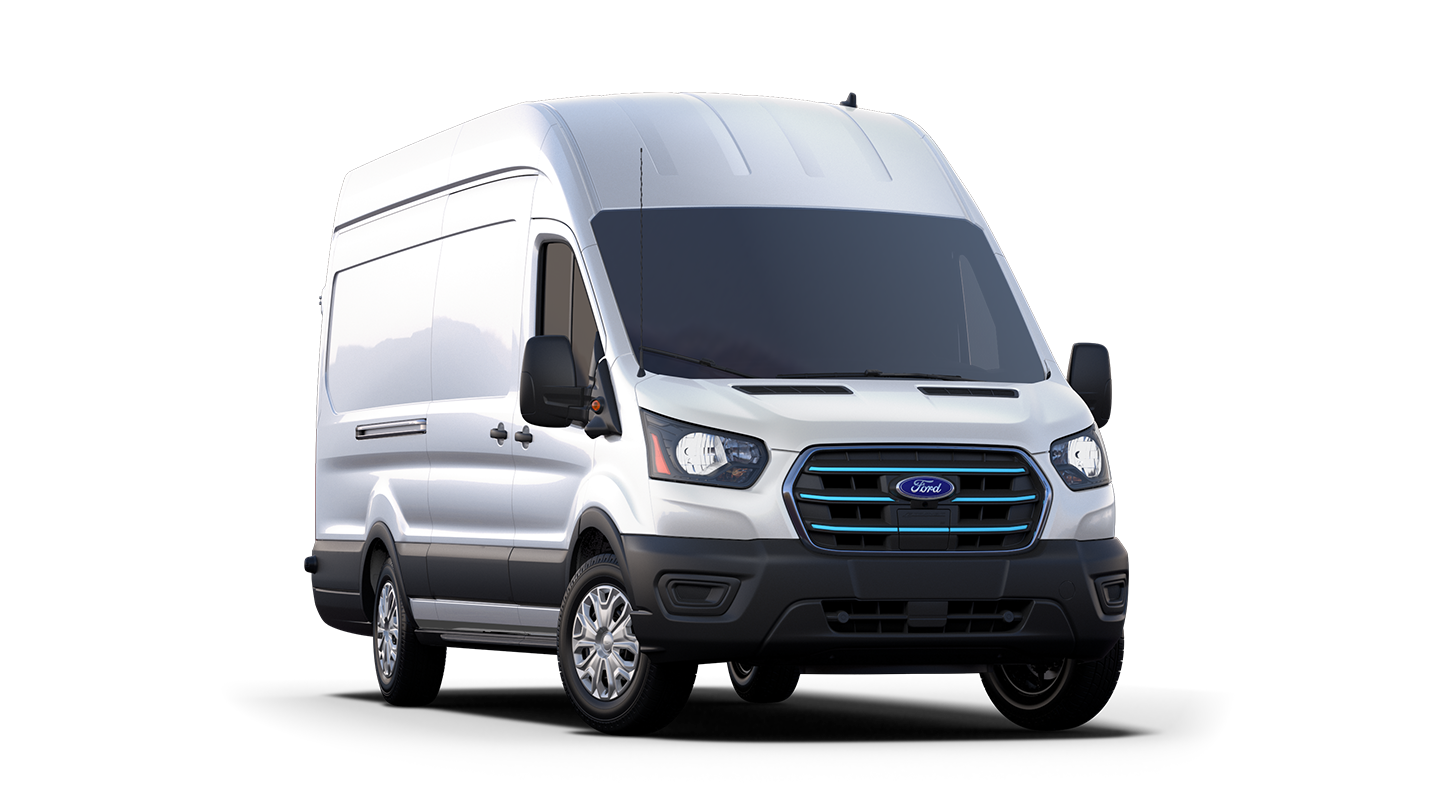 Ford E-Transit 2027 Extendida techo alto caracteristicas durante el trabajo diario