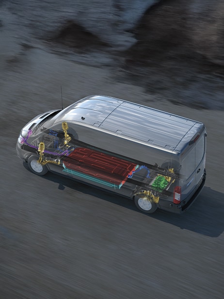Ford E-Transit 2027 ofrece rendimiento eléctrico eficiente para jornadas de trabajo exigentes