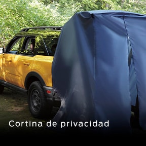 Equipa tu Ford Bronco Sport con la Cortina de Privacidad para Exteriores