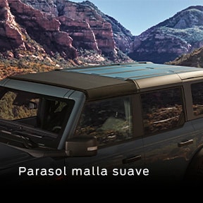 Equipa tu Ford Bronco con el Parasol de Malla Suave para Exterior