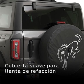 Maxima Resistencia y Protección para tu Ford Bronco con la Cubierta Suave para Llanta de Refacción