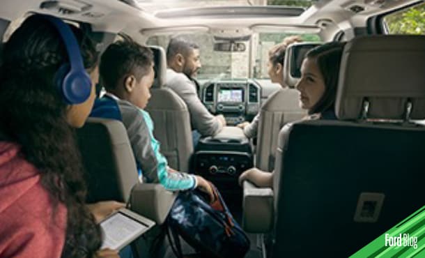 Ford Expedition puede llevar a 8 pasajeros con comodidad y lujo