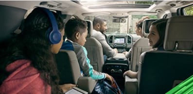 Ford Expedition puede llevar a 8 pasajeros con comodidad y lujo 