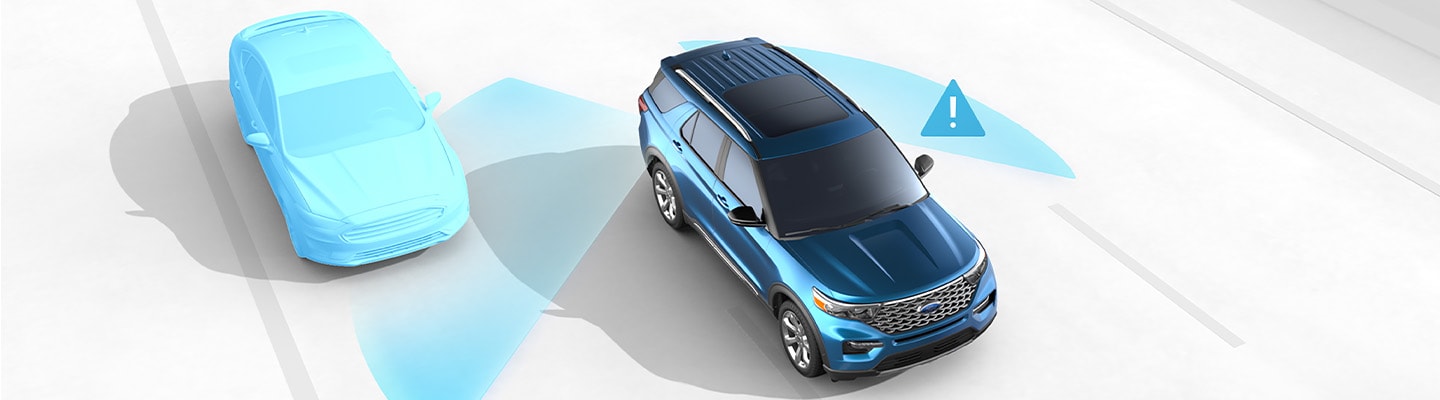 Ford Explorer ST 2024 equipa la Tecnología Sistema de Monitoreo de Punto Ciego Blis