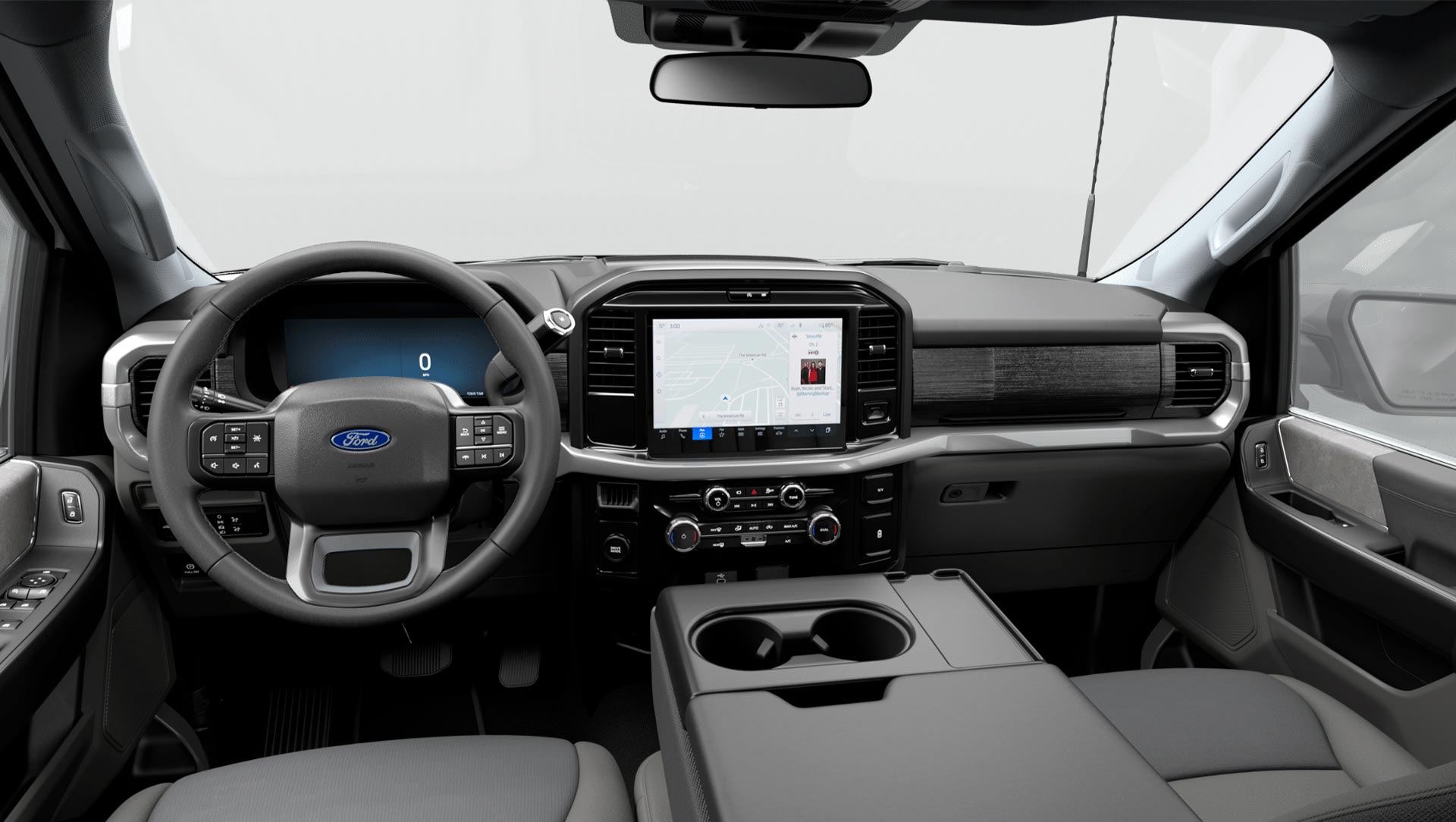 Ford F150 Híbrida 2026. Pantalla Táctil con Tecnología avanzada para manejo inteligente