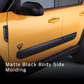 Equipa y Personaliza tu Ford Bronco Sport con el Accesorio Matte Black Body Side Molding
