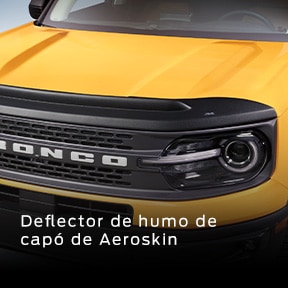 Equipa y Personaliza tu Ford Bronco Sport con el Deflector de Humo de Capó de Aeroskin
