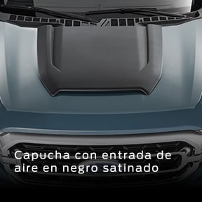Equipa tu Pickup Ford F-150 con la Capucha con Entrada de Aire en Negro Satinado