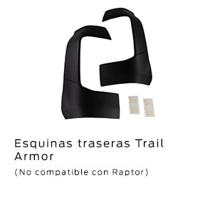 Equipa tu SUV Ford Bronco con las Esquinas Traseras Trail Armour para Proteger su Exterior