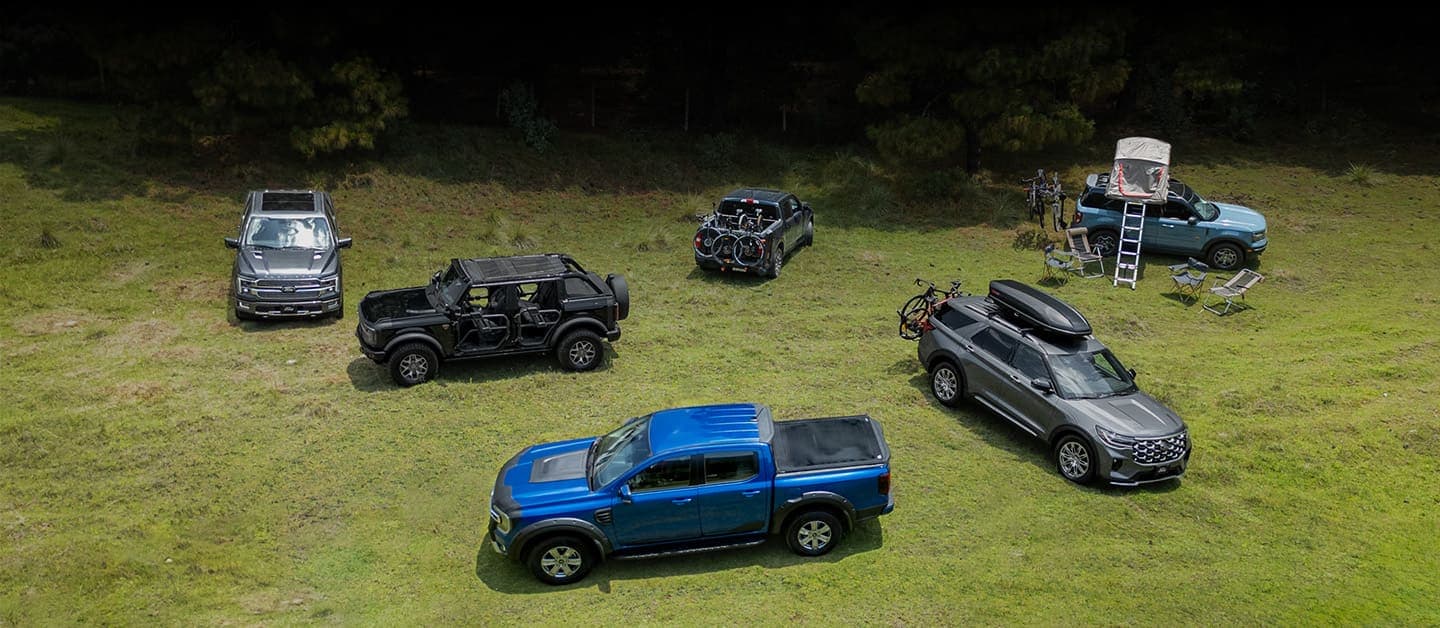 Kits de Accesorios Originales para vehículo Ford: interior, exterior, seguridad, mascota y deportivo