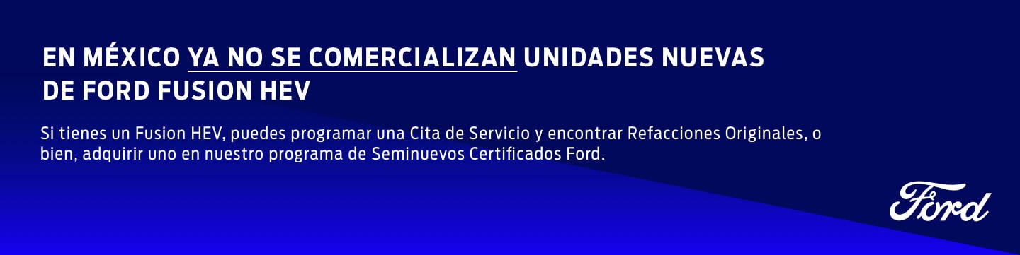 Información de Ford Fusion HEV y conoce herramientas para Comprar un nuevo Auto Sedán Híbrido