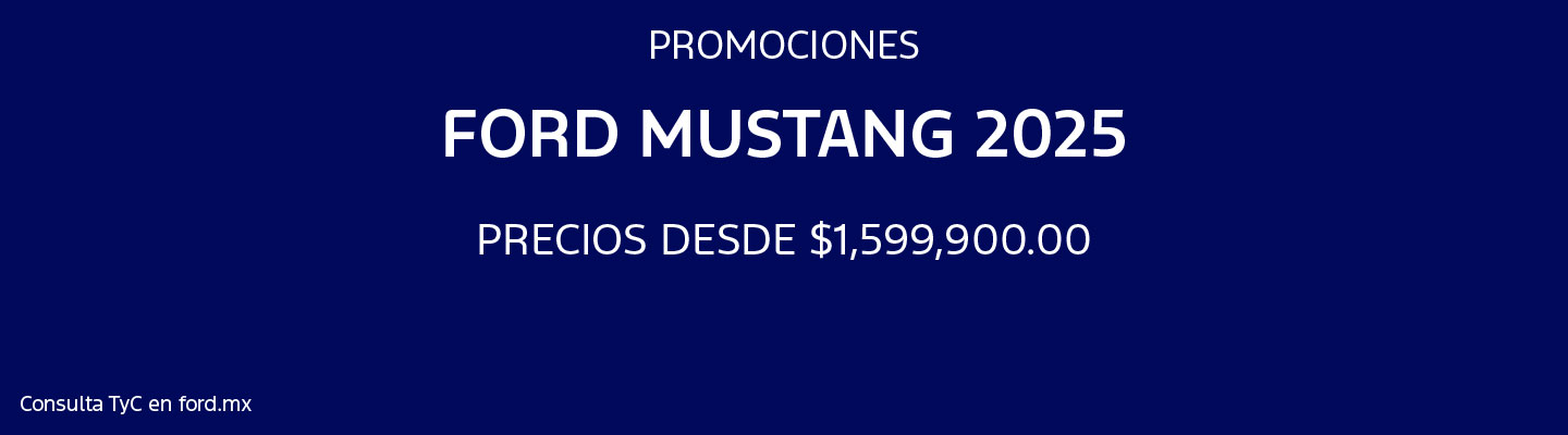 Promociones Ford Mustang 2025