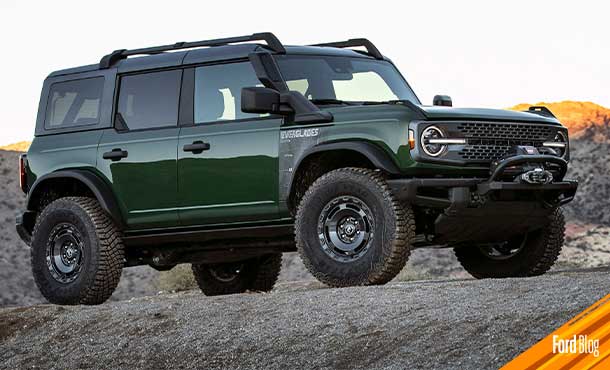 Equipada con 6 bolsas de aire, la Camioneta SUV 4X4 Ford Bronco Everglades tiene alta seguridad