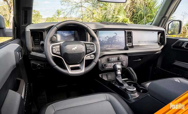 Sorpréndete con la avanzada tecnología de Ford Bronco Everglades con pantalla táctil de 12 pulgadas