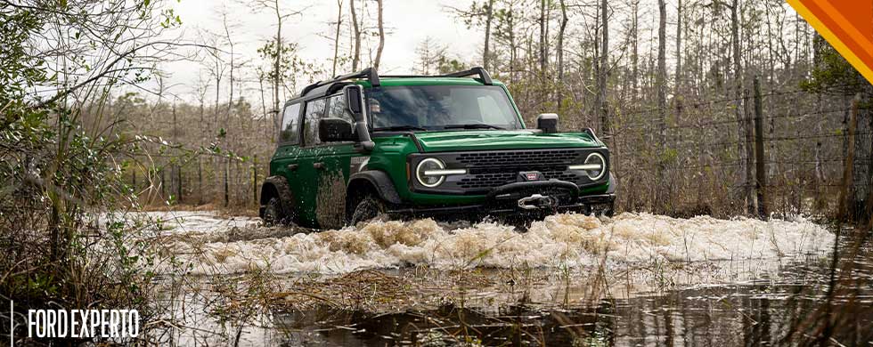 Entre los vehículos más viables para inundaciones se encuentra Ford Bronco Everglades, conócela