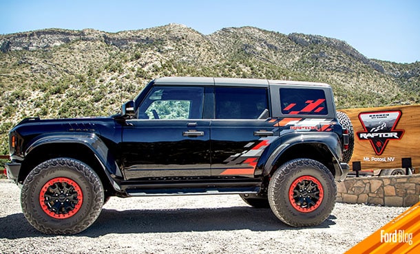Resalta en el trayecto con Ford Bronco Raptor Code Orange, con impactante Diseño y detalles naranja