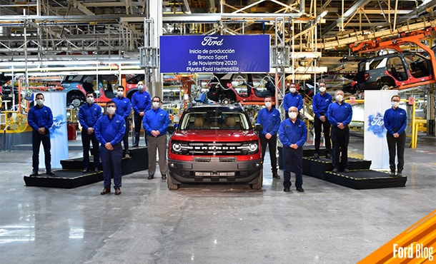 Ford Bronco Sport 2022, Camioneta SUV 4x4 con potente motor Hecha en México