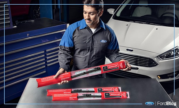 Acude a un Distribuidor Autorizado Ford para cambiar tus limpiaparabrisas por unos Motorcraft