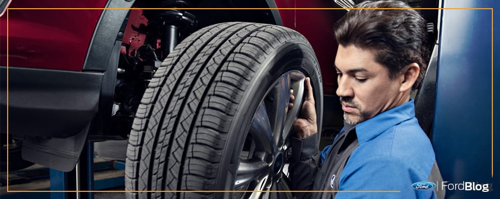 Servicio Ford revisa tus llantas para mantenerlas en óptimas condiciones