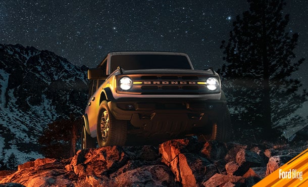 Siete modos de manejo y Sistema 4x4 hacen de Ford Bronco la camioneta ideal para acampar