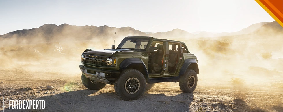 Experimenta la conducción Todoterreno con Ford Bronco Raptor la camioneta que conquista la Aventura