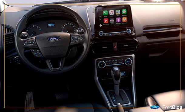 Ford EcoSoport 2020 equipada con Sync 3 y Apple Carplay