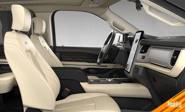 Asómbrate con el cómodo y tecnológico interior de Ford Expedition 2024