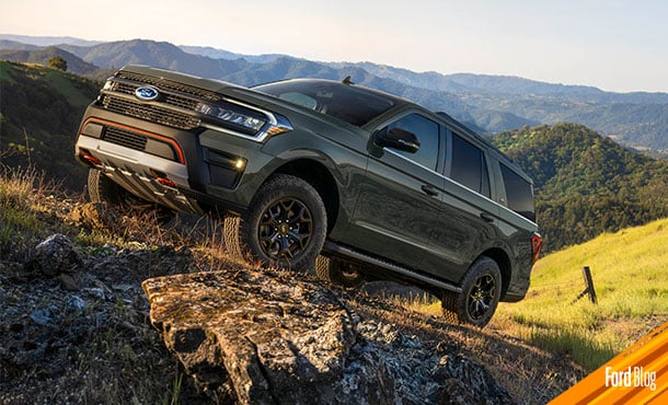 El potente motor Twin-Turbo de Ford Expedition Timberland te llevará por cualquier camino