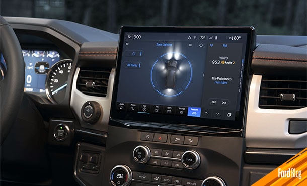 Viaja siempre seguro con Monitoreo de Punto Ciego BLIS integrado en Ford Expedition Timberline