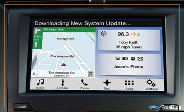 Ford Fusion Híbrido 2020 equipado con pantalla táctil de 8 pulgadas y SYNC 3