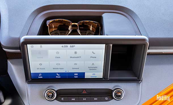 Al interior de Ford Maverick 2024 podrás sorprenderte con Tecnologías del Cluster y Pantalla Táctil