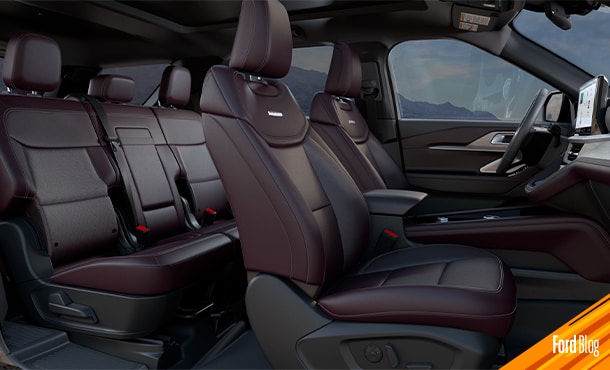 Con espacio para Grupos Grandes, Ford Explorer 2025 es una SUV de gran Capacidad Interior