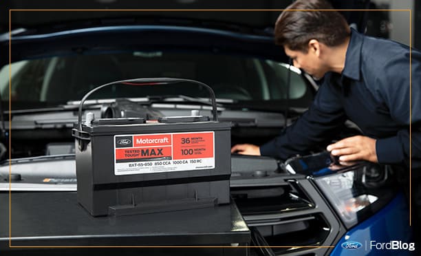 Batería de auto Motorcraft con hasta 4 años de vida