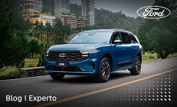 Para el papá de familia grande, la SUV de tres filas Ford Edge Híbrida es perfecta